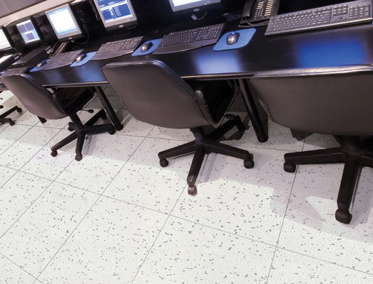 Waterproof Conductive Anti Static PVC Flooring , Esd Vinyl Flooring For Computer Room